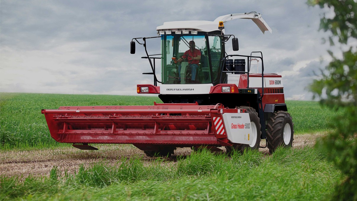 Жатка для уборки трав GRASS HEADER 500D