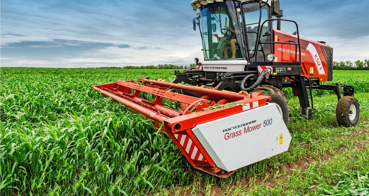 Косилка-плющилка GRASS MOWER 500